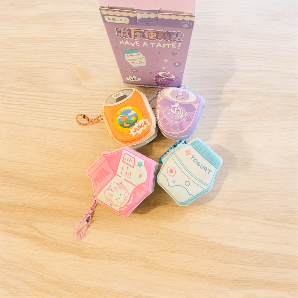 Tiny Cheerful Memo Mates - Kawaii sticky notes